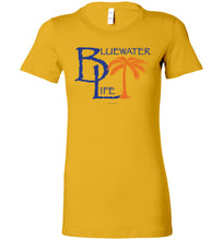 Bluewater Life Logo Front and Back Womens Bella Favorite T-Shirt