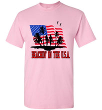 Beachin' In The U.S.A. Mens T Shirt