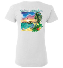 Salty Latitudes (TM) T-Shirt Womens Short Sleeve